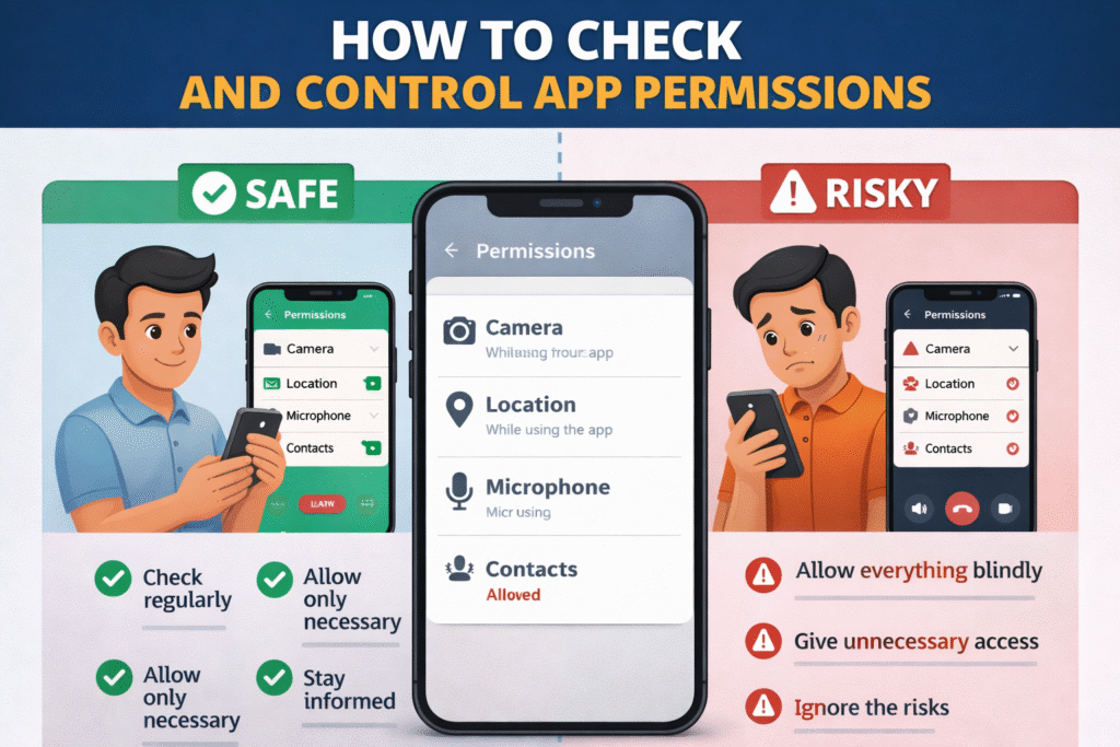 App permission safe or risky
